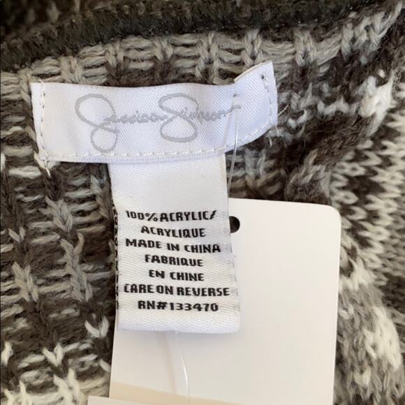 Jessica Simpson Snow Plat Infinity Scarf - Picture 5 of 8